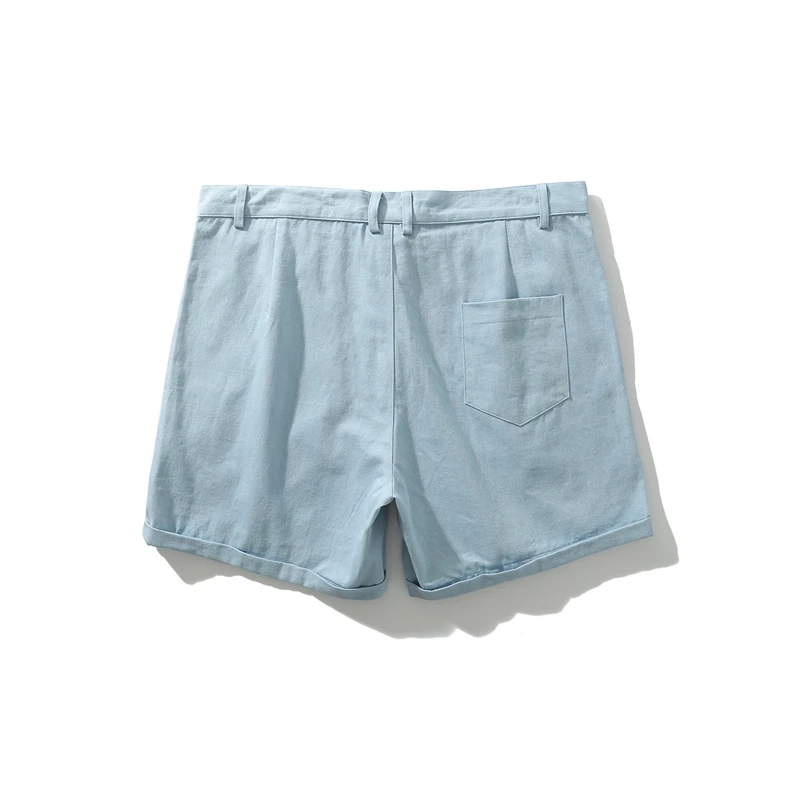 Джинсовые шорты мужские хлопковые эластичные с карманами XX60MS | Мужская одежда