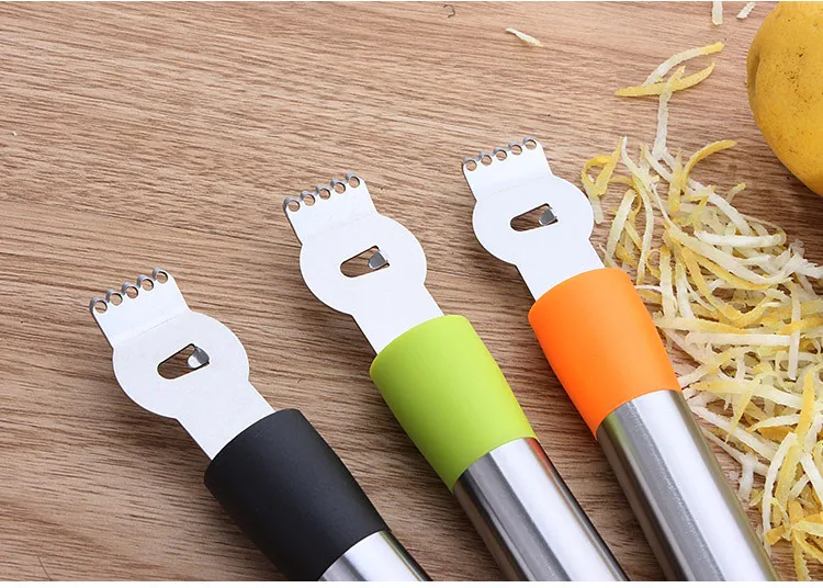 1 шт. S/стальная терка для фруктов лимон апельсин Zester цитрусовые терки ручки из