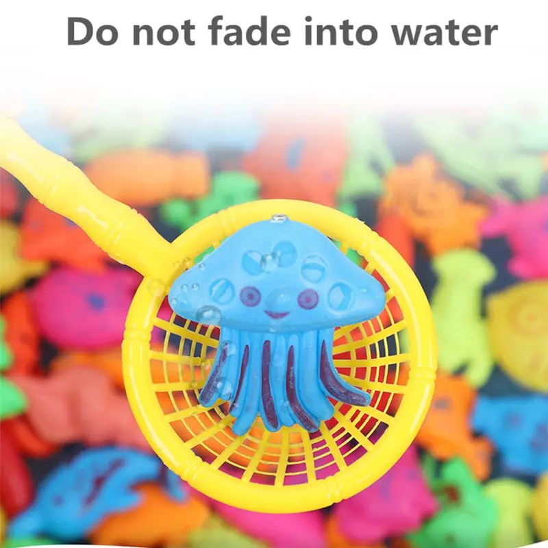 

Creative Baby Bathing Toy 22-piece Magnetic Fishing Toy Set Bath Toys High Quality Exquisite