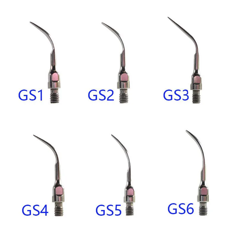 

5 pieces/lot Dental Ultrasonic Scaler Tip GS1, GS2, GS3, GS4, GS5, GS6 for Sirona