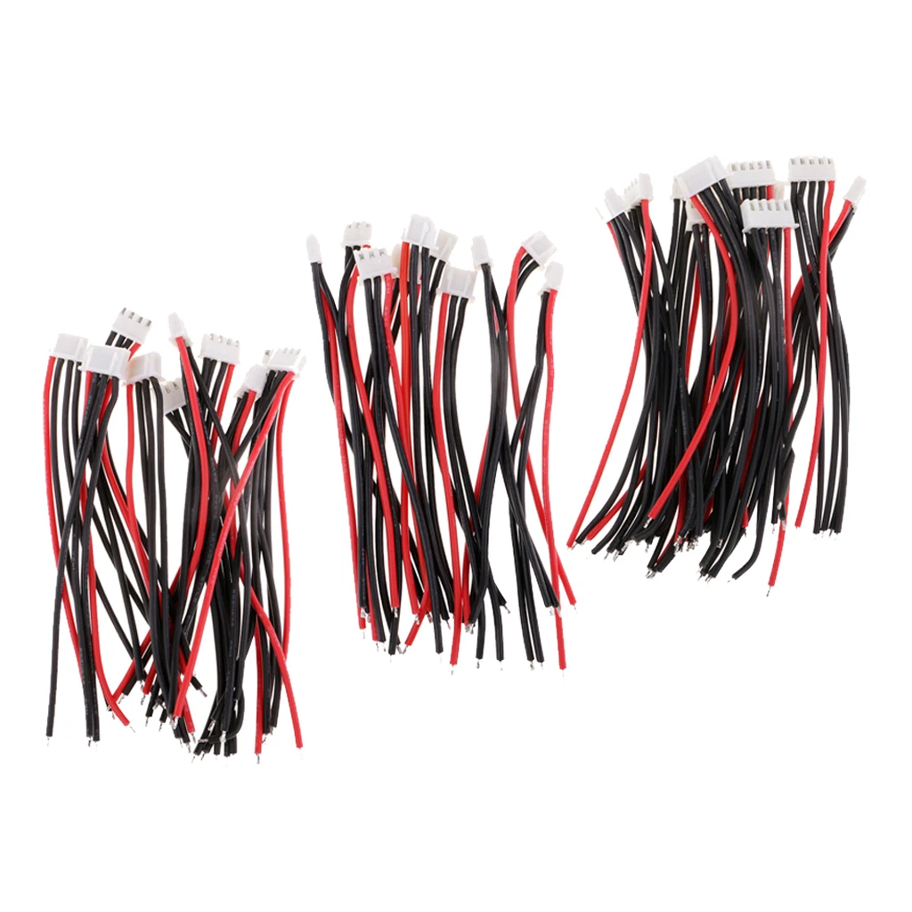 

30 шт., гибкий силиконовый кабель 10 см 22 AWG