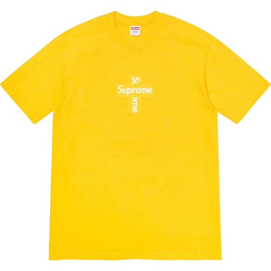 

20FW Cross Supreme Box Tee Cross Short Sleeve T-shirt 6 Color