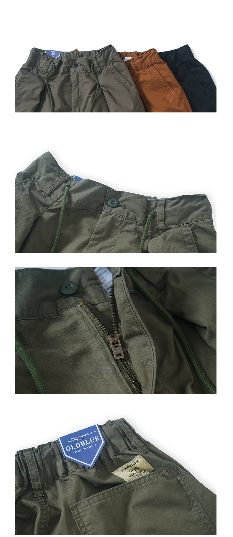 

Men Japan Harajuku Streetwear Vintage Loose Casual Multiple Pockets Cargo Wide Leg Pant Male Drawstring Hem Hip Hop Harem Pant