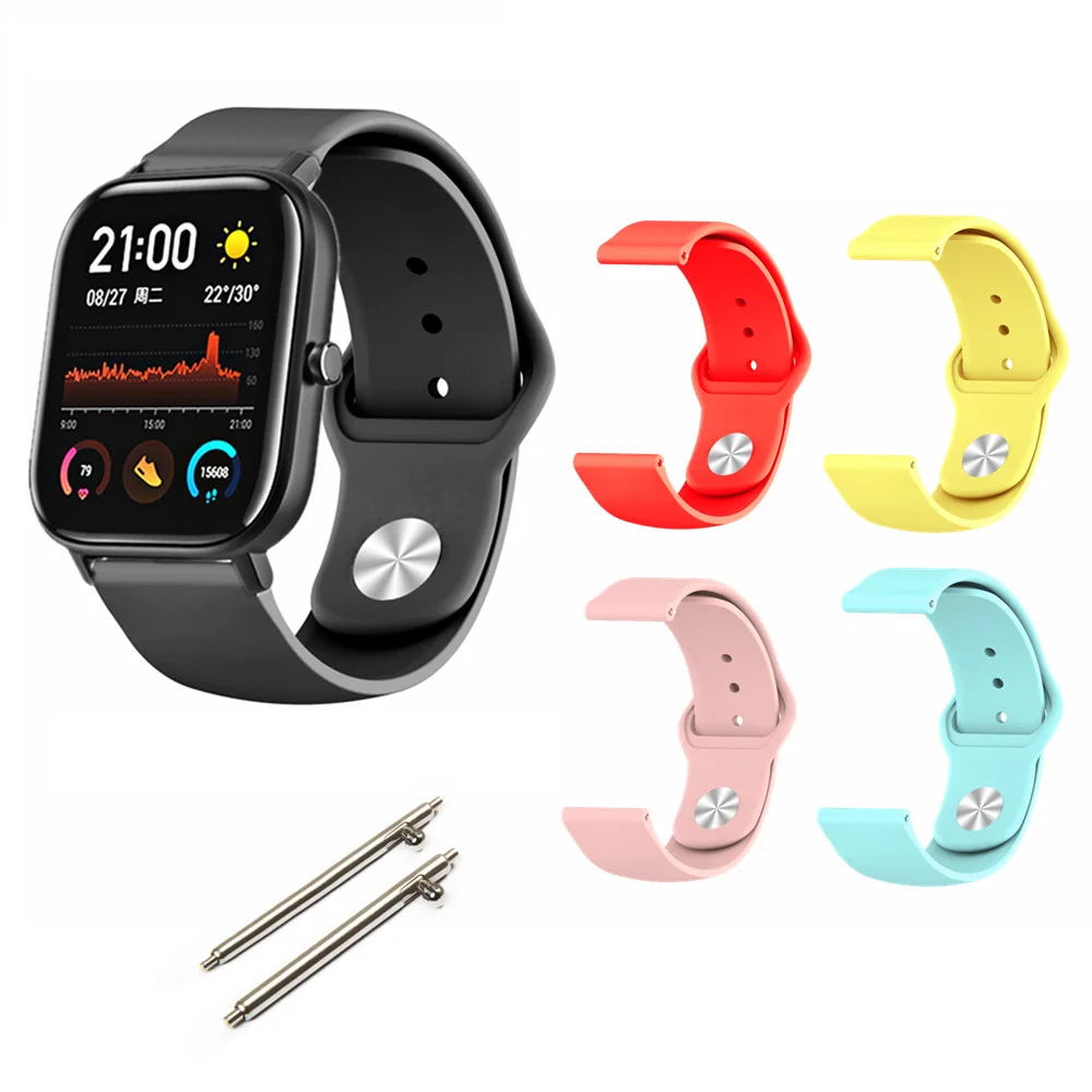 Для xiaomi huami amazfit gts браслет ремешок для часов Экран пленка часы защитный ремень 2 шт