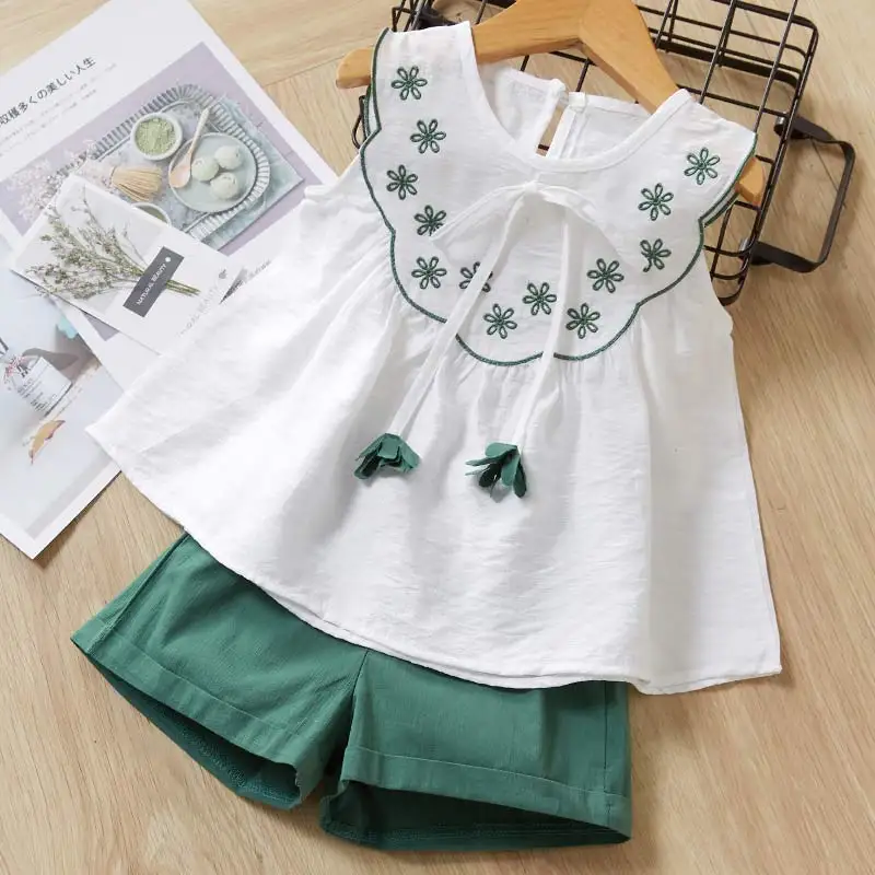 Bear Leader 1-6Y Toddler Kids Baby Girls Clothes Sets White Tops T-shirt Denim Long Pants Jeans Outfits Set Fall | Мать и ребенок