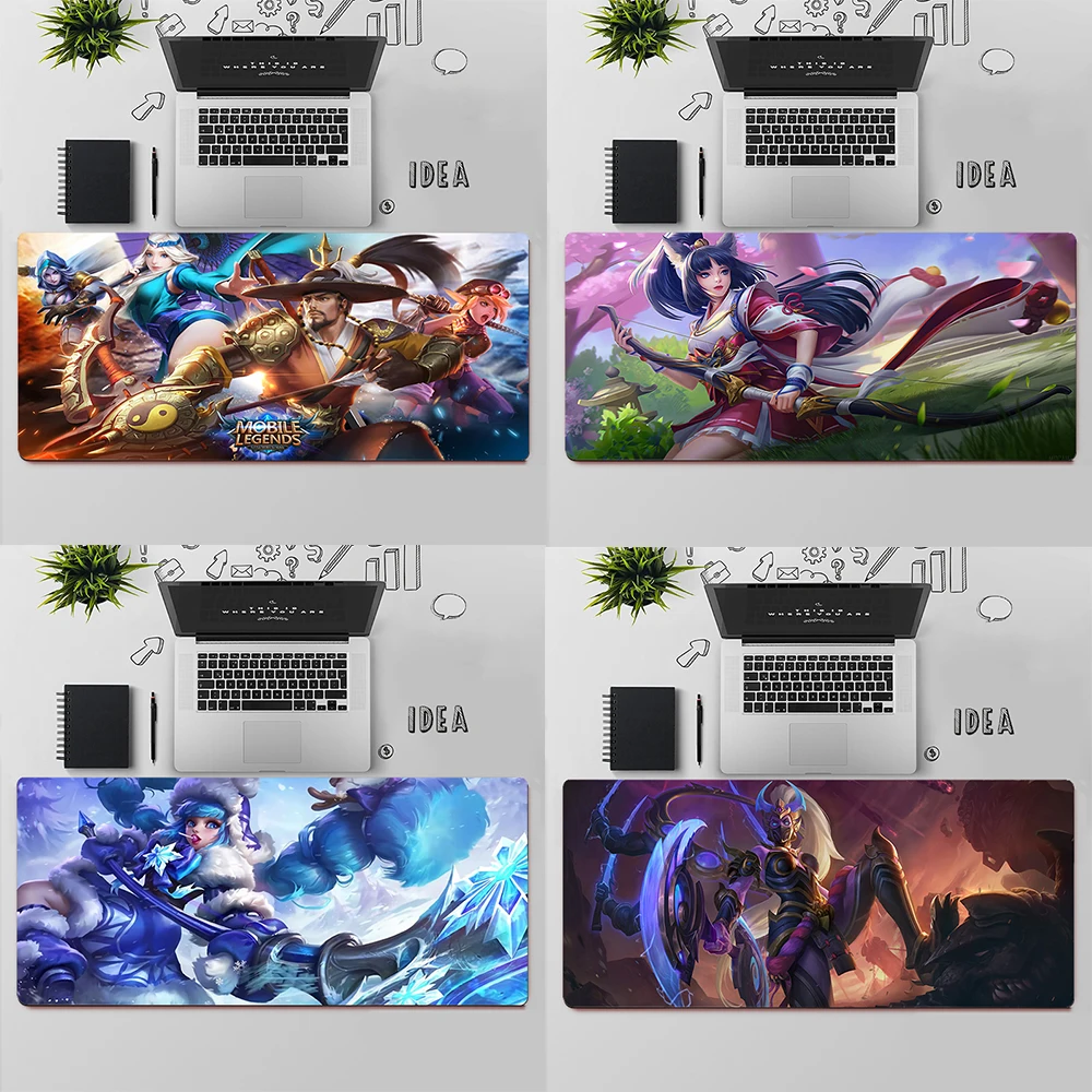 Gaming Mouse Pad Large Mouse Pad PC Gamer Computer Mouse Mat Big Mousepad Mobile Legends XXL Carpet Keyboard Desk Mat Mause pad