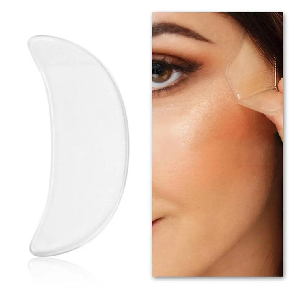 

3pc/set Silicone Anti Stickers Invisible Anti-aging Prevent Line Pad Face Wrinkles Silicone Grade Reusable Medical U2B4