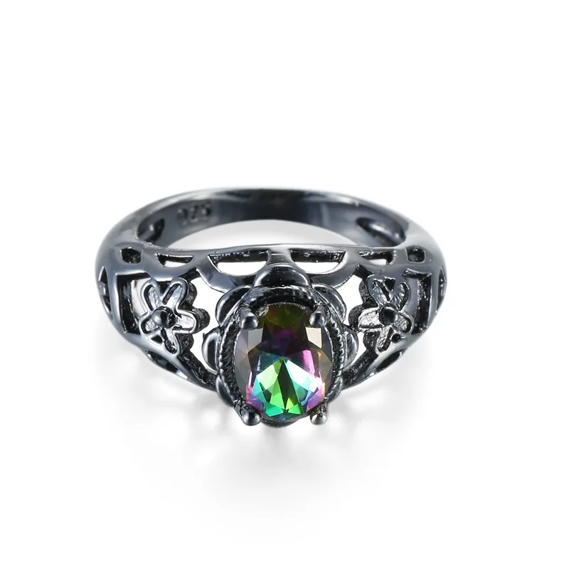 

New European And American Hot-selling Creative Zircon Jewelry Ladies Fashion Wild Ring