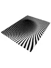 3D ковер 50X80 см, роскошный коврик с иллюзией, прямоугольный, с геометрическим рисунком, для гостиной, спальни