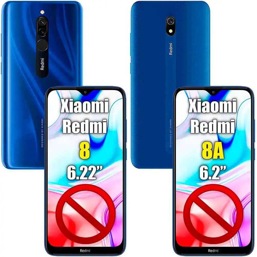 Закаленное стекло с черной рамкой совместимое Xiaomi Redmi Note 8 Pro плоская защита