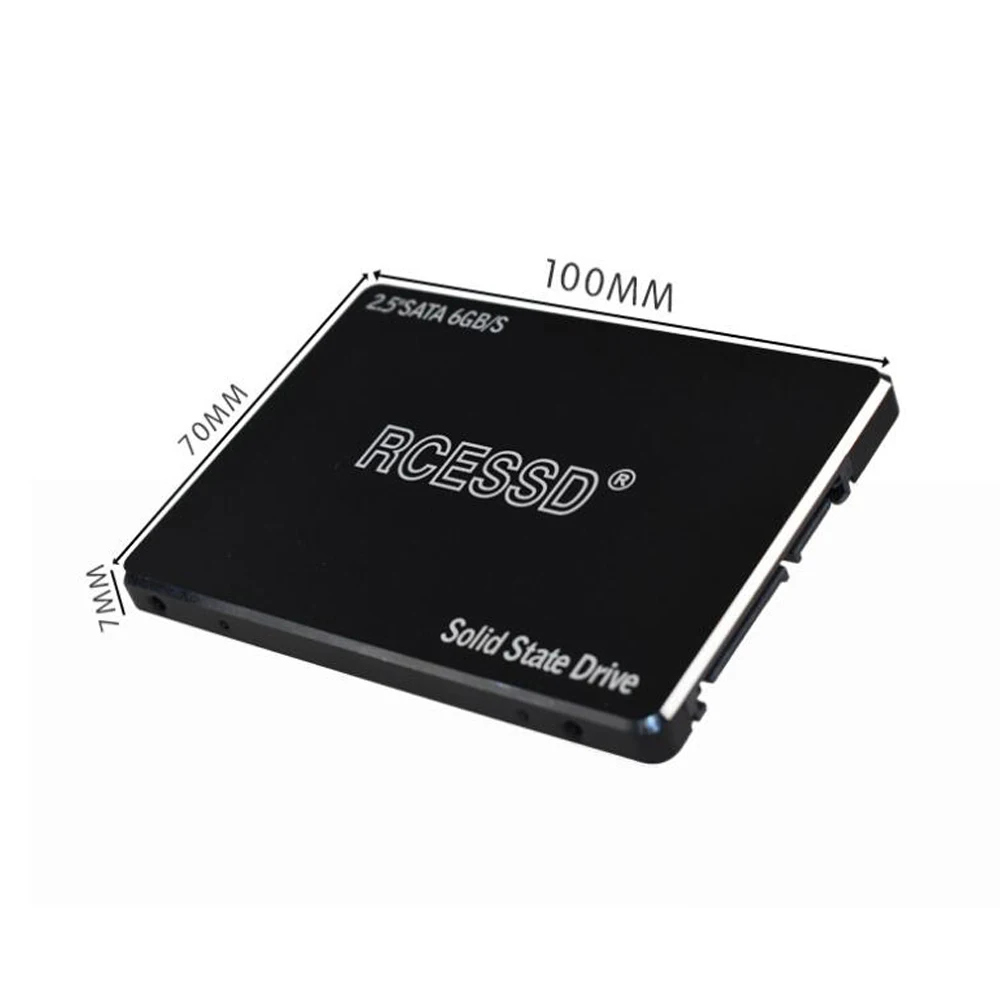 Металлический твердотельный накопитель RCESSD 1 ТБ 120 ГБ 240 480 2 5 дюйма SATA SSD SATA3 512 256 128