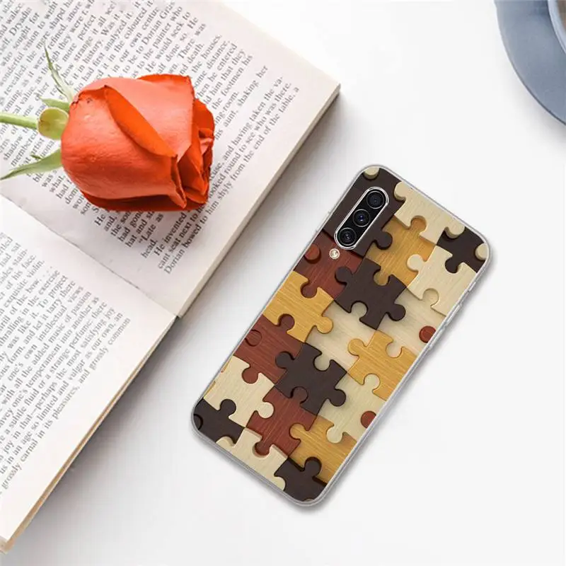 

Puzzle toy pattern Phone Case For Samsung A S M Note 9 10 20 fe 21 71 30 ultra plus 5g 11 31 51 s