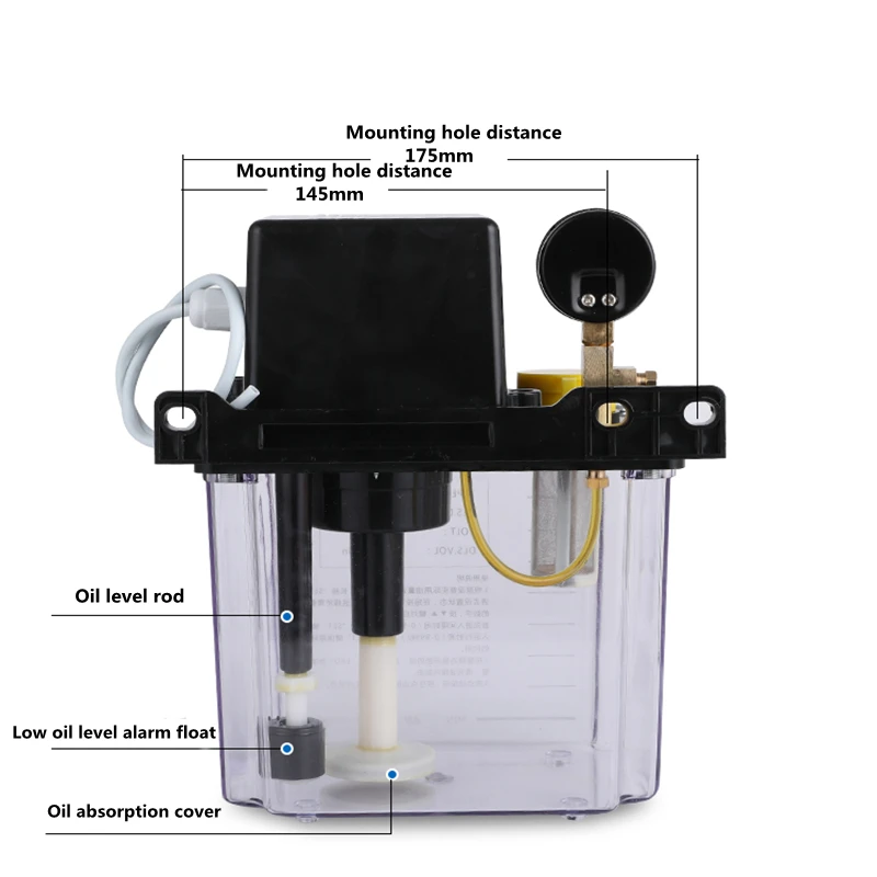 Автоматический масляный насос токарный станок с ЧПУ 220 В электромагнитный