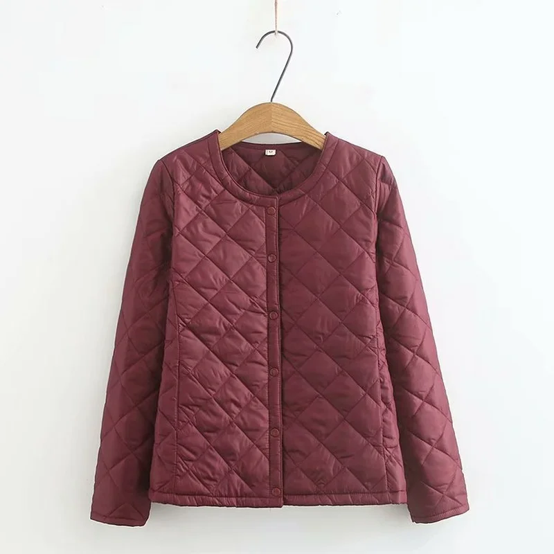 Размера плюс женская светильник зимние пальто Теплый Тонкий пуховики и парки