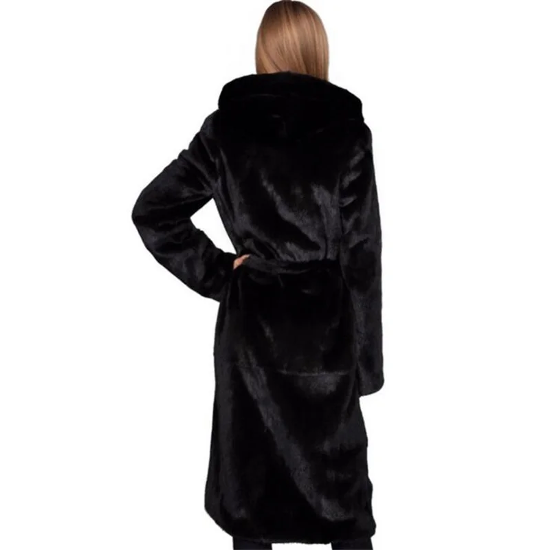 Imitation mink fur coat women's jackets middle-aged clothes autumn winter manteau femme hiver пальто женское шуба veste femme