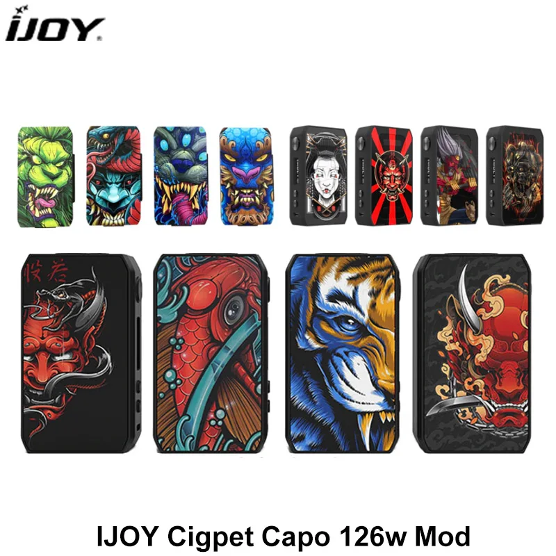 Оригинальный бокс мод IJOY Cigpet Capo 126 Вт для электронной сигареты работает от двух