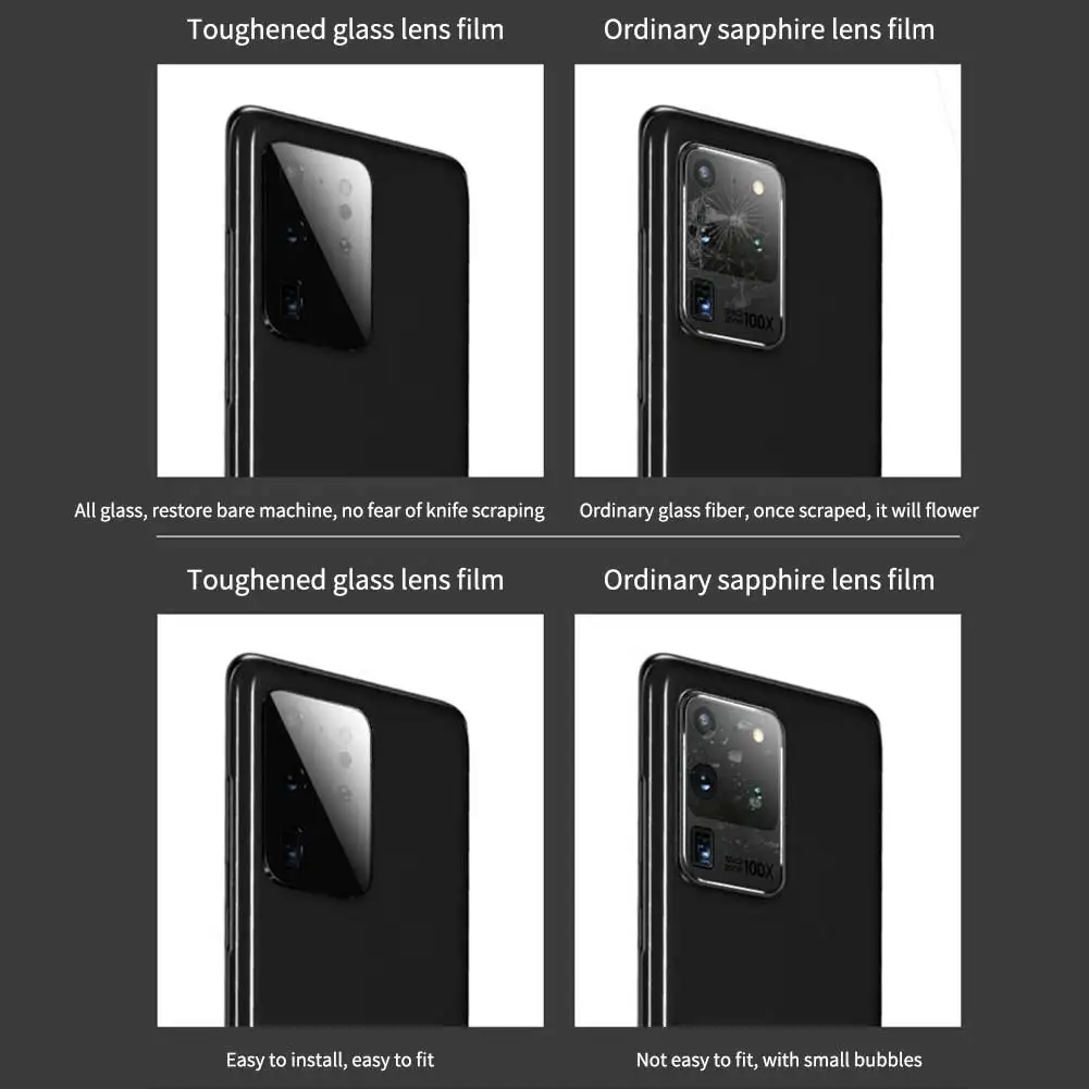 Защитная пленка для камеры с защитой от царапин закаленное стекло мобильный