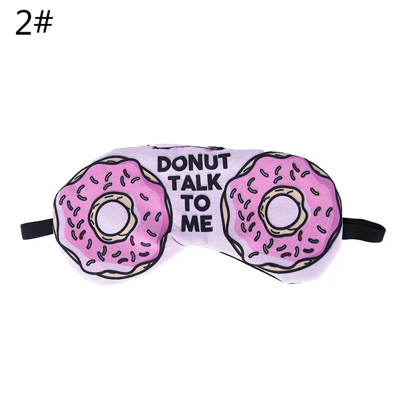 Cartoon Sleeping Mask Eyepatch Eyeshade Eye Cover Lovely Printing Nap Care Shade Travel Relax Sleep Aid for Man Women | Красота и