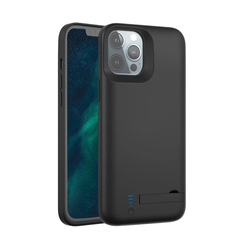 Shockproof Battery Charger Case for iPhone 12 Pro Backup Power Bank Charging Cover | Электроника