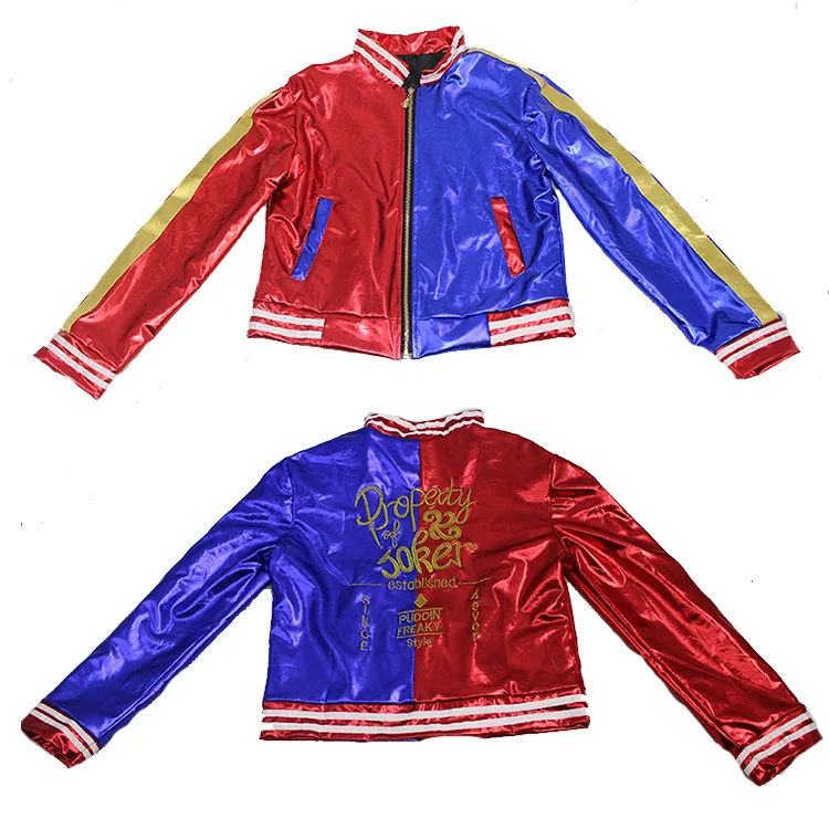 

Spot Dutch act Halloween cos Quinn's team T-shirt HrleyQuinn small ugly women TCosplay