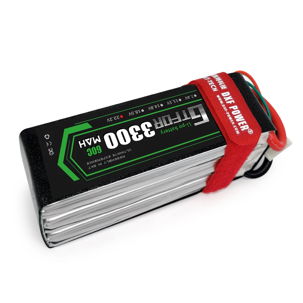 GTFDR Lipo батарея 22 2 V 3300MAH 60C 120C AKKU 6S LiPo Deans для грузовика fpv Дрон Rc Вертолет Лодка 1/8