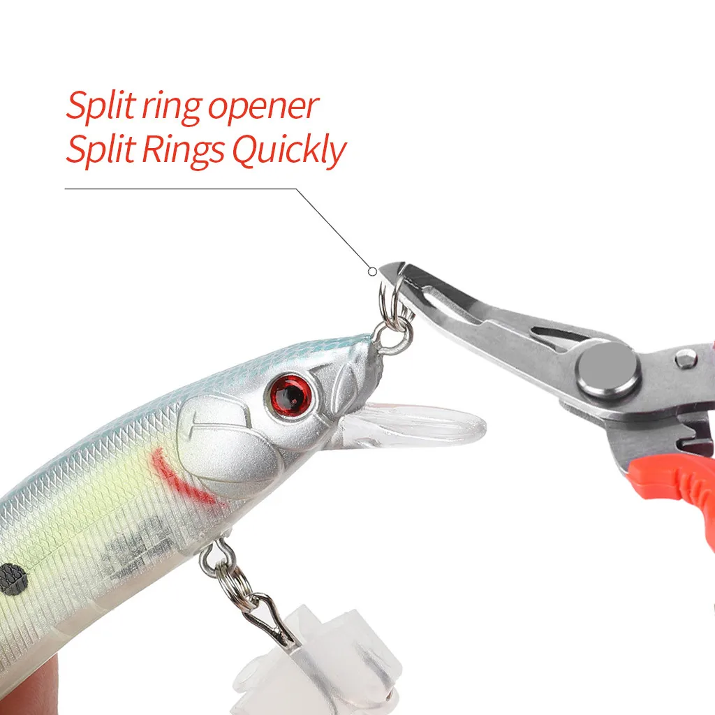 1 шт. Нержавеющая сталь Рыбалка Клип многофункциональные рыболовные ножницы