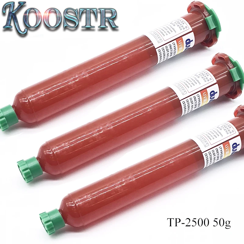 20 штук LOCA УФ клей TP 2500 50g для сенсорного экрана мобильного телефона tp высокое