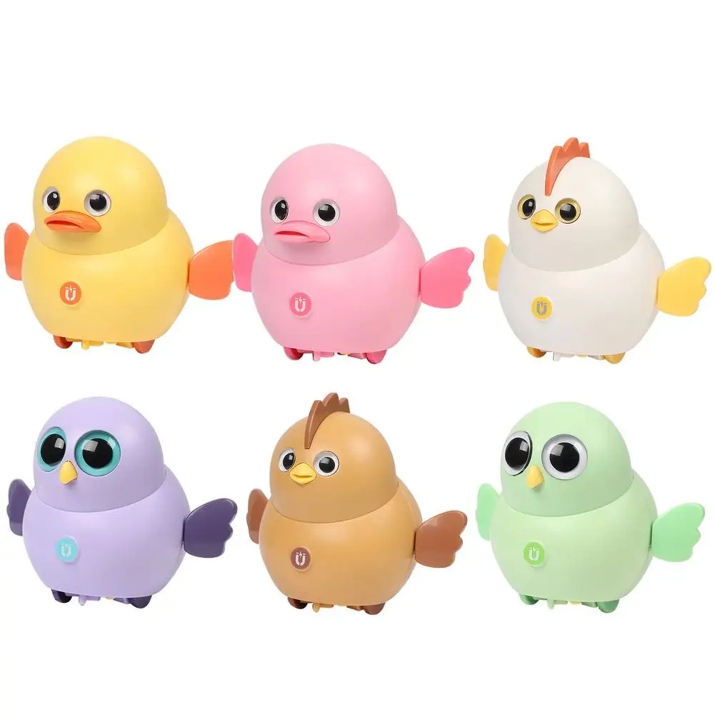 

New Hot Baby Electric Swing Magnetic Chick Duckling Owl Walking Squad Duck Swing Animal Toys For Children Funny Educational Toys