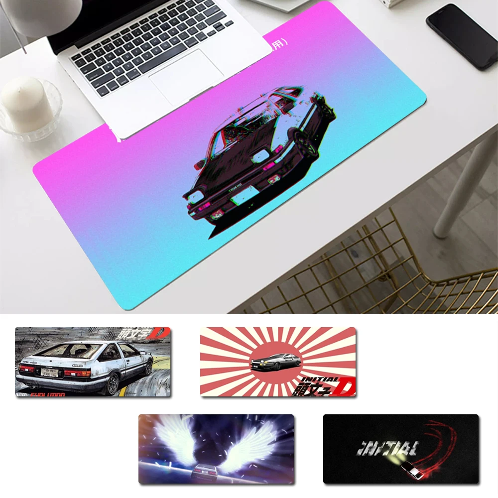 

Factory Direct Initial D Gaming Mouse Pad Gamer Keyboard Maus Pad Desk Mouse Mat Game Accessories For Overwatch