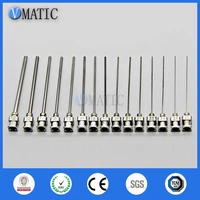 free shipping high precision all metal tips tube length 75mm blunt stainless steel 12pcs dispensing syringe needle tips