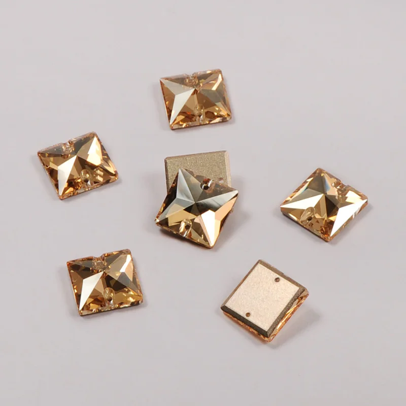 

Super Glitter DIY Sew On Rhinestones Golden Shadow CTPA3bI Strass Jewels Beads Glass Stones For Needlework Dress Decoration