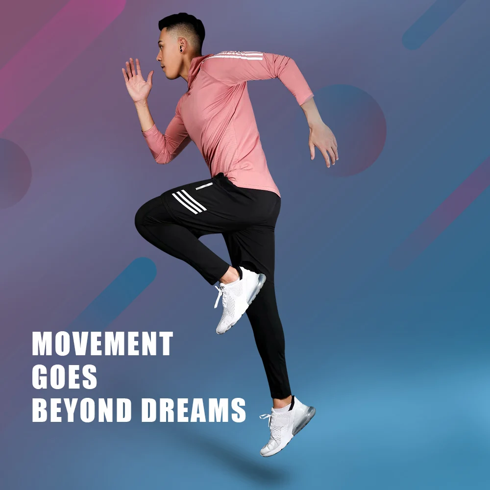 Мужская спортивная одежда компрессионная быстросохнущая мужская для тренировок