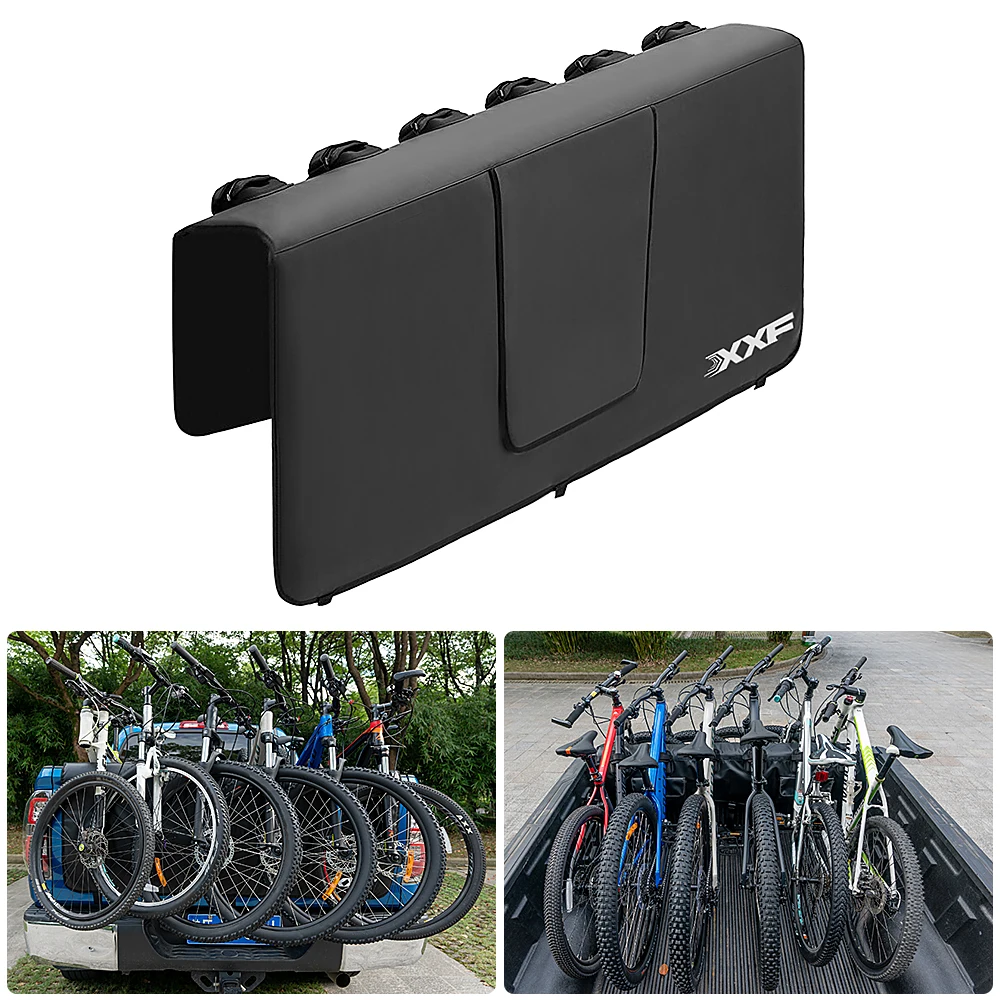 

Защитная накладка для багажника грузовика, коврик для горного велосипеда с фиксирующимися ремнями и карманами для инструментов 62,2 * 38.6in