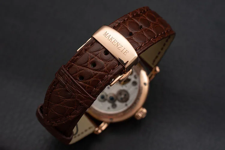 Сапфир Циферблат Мужские часы с турбийоном оригинальный ST8000 движение из