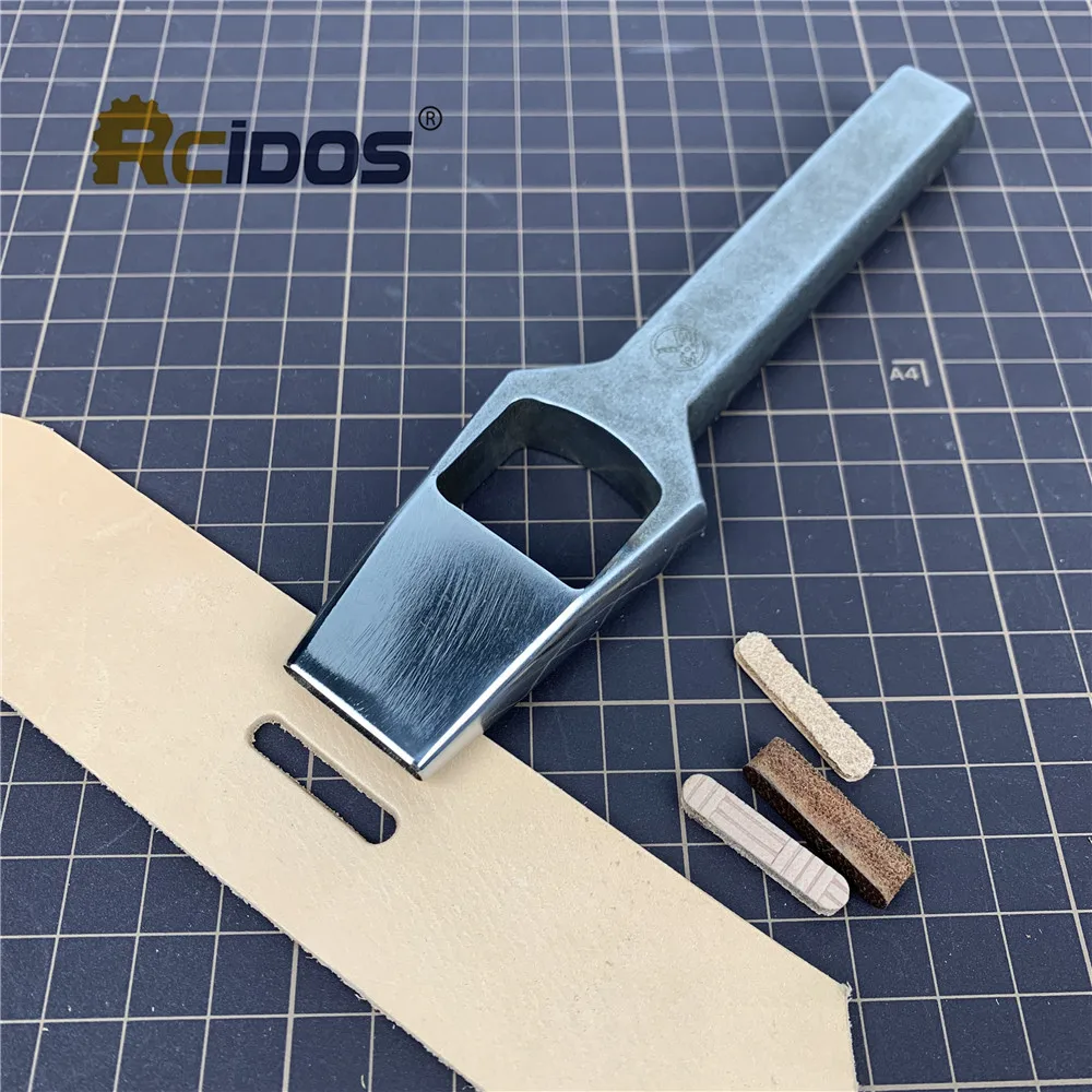 4x6/5x8/5x25mm A type Manual DIY leather Belt flat hole punch die,RCIDOS leather bag hole cutter,Japan DC53 Steel,1pcs price