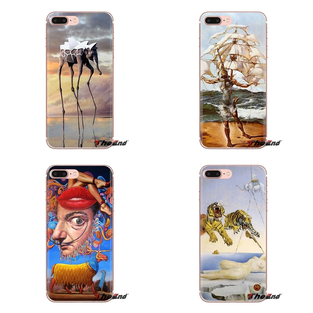 Salvador Dali для Xiao mi 6 A1 Max x 2 5X 6X Red Note 5 5A 4X 4A A4 4 3 Plus Pro мягкие прозрачные чехлы |