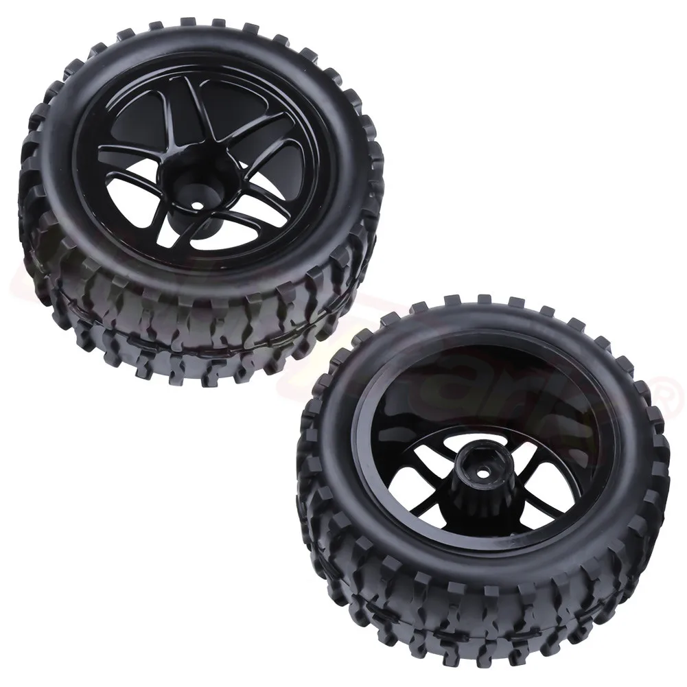 4 шт./лот 2 дюйма RC 1/10 Monster Truck шины колеса диски 12 мм вставки из пены для шин Redcat HSP