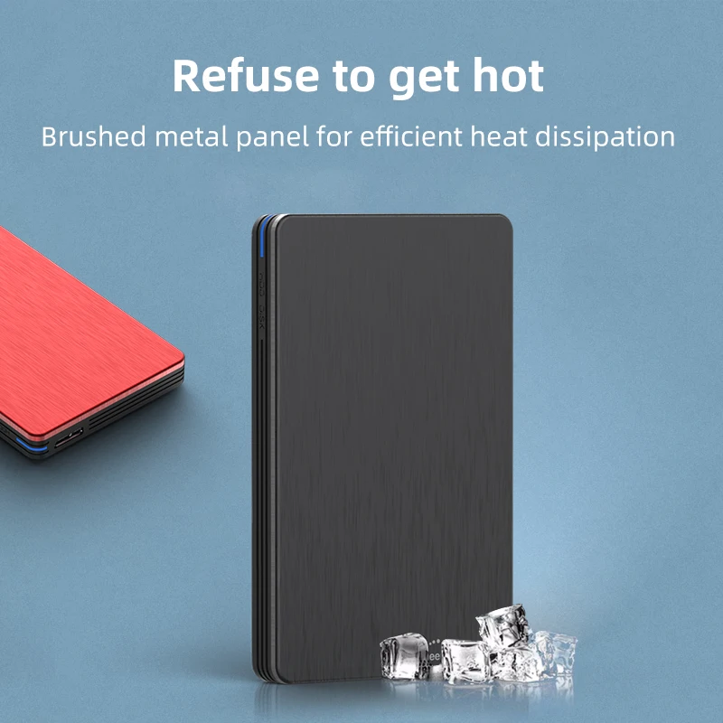 Внешний жесткий диск Blueendless 2021 металлический 2 5 дюйма + АБС-пластик Sata на USB 1 ТБ для