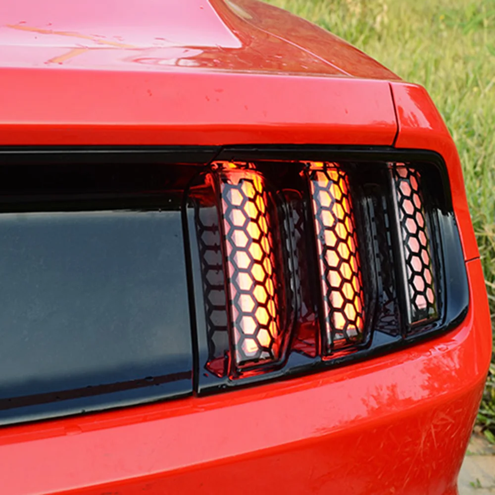 1Pcs Car Rear Tail Light Honeycomb Stickers Styling For bmw e46 e39 e90 e60 e30 f10 f11 f20 f30 g20 g30 x1 x3 x5 z4 | Автомобили и