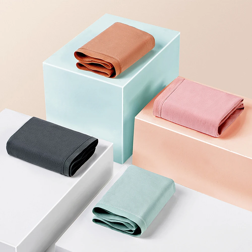 

All Season Modal 6 Colour Women Mid-Rise Panties Female Briefs Underwear