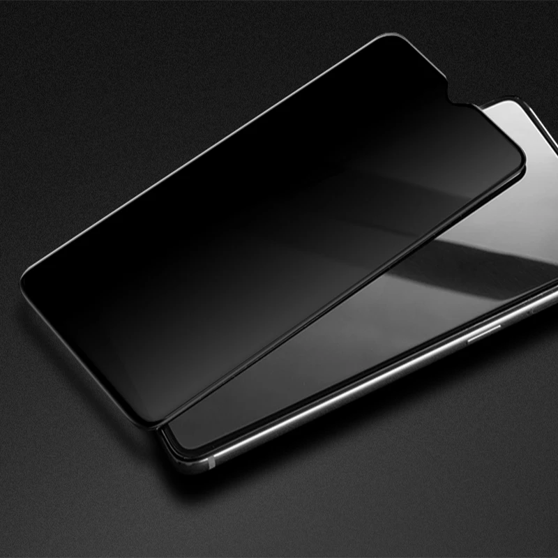Полное покрытие экрана протектор для Oneplus 6 конфиденциальности закаленное стекло