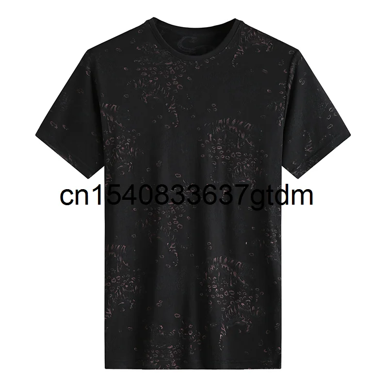 

New men's fashion print short sleeve T-shirt in summer 2021