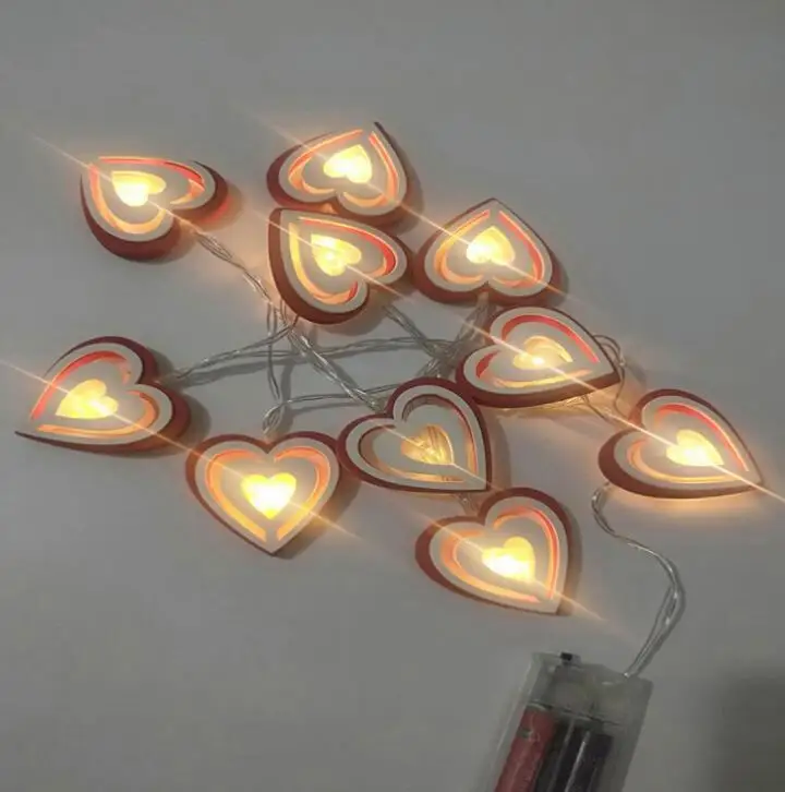 

string light 2m 10Led Led lights string battery box string lights decoration lights