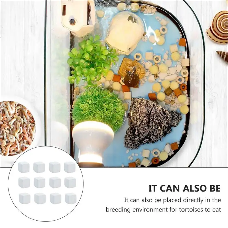 

12pcs Eco-friendly Safe Turtle Grinding Stone Turtle Tank Mineral Fish Tank Calcium Stone