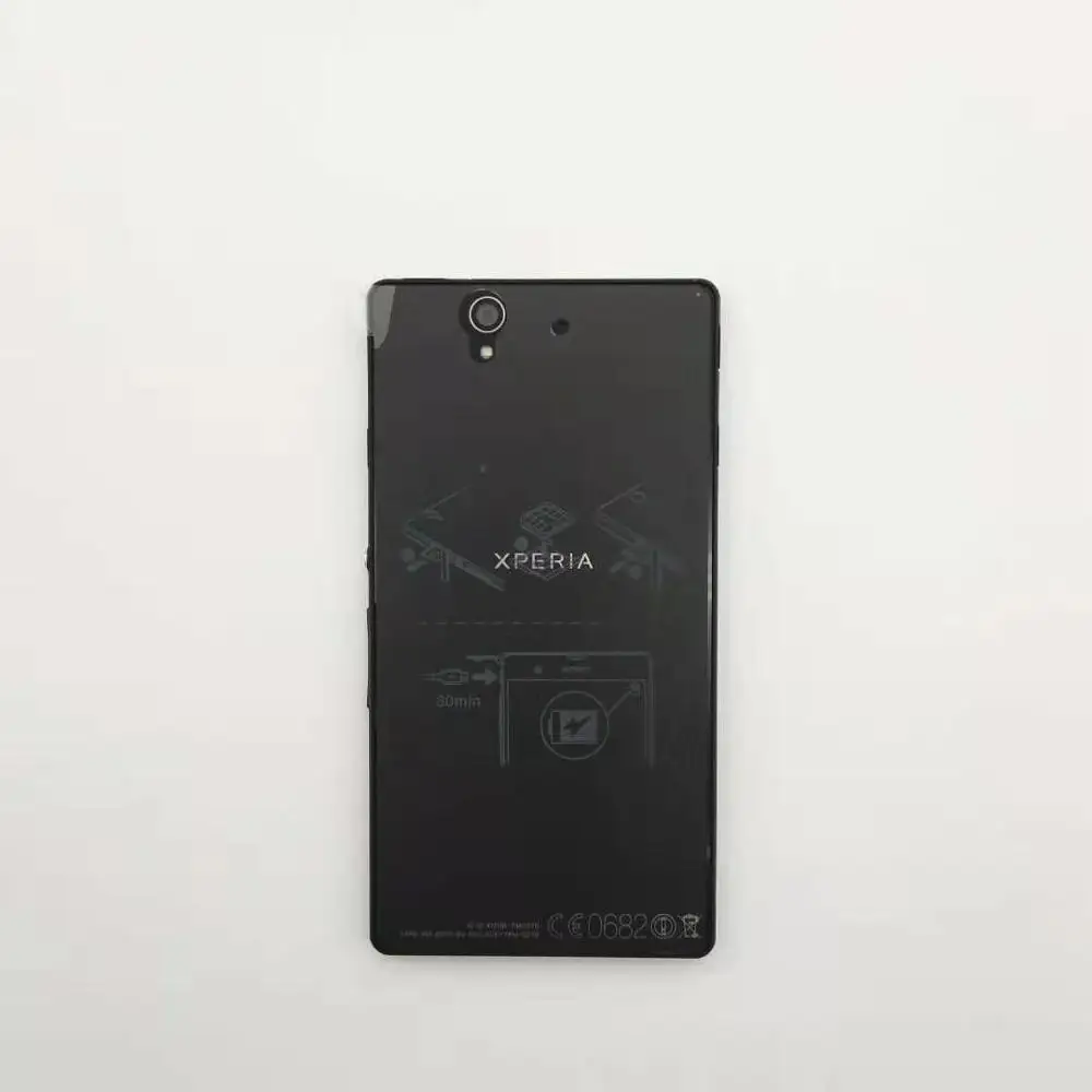 Черный Мобильный телефон sony Xperia Z L36h C6603 3G и 4G 5," четырехъядерный процессор 2G ram 16GB rom 13.1MP камера разблокированный сотовый телефон - Цвет: Черный