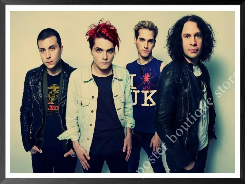My Chemical Romance Band Классический Ностальгический матовый крафт бумага постер офисный