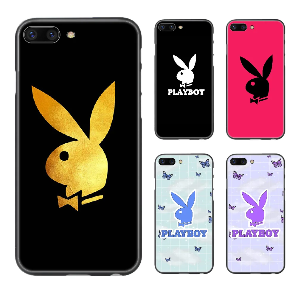 Брендовый Роскошный чехол playboy для телефона с кроликом iphone 5 5s se 2 6 6s 7 8 plus X XS XR 11 PRO