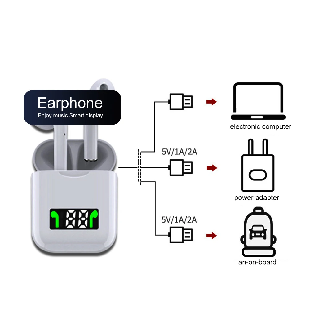 HEYPOD TWS Bluetooth наушники для Xiaomi mi беспроводные ni беспроводная гарнитура