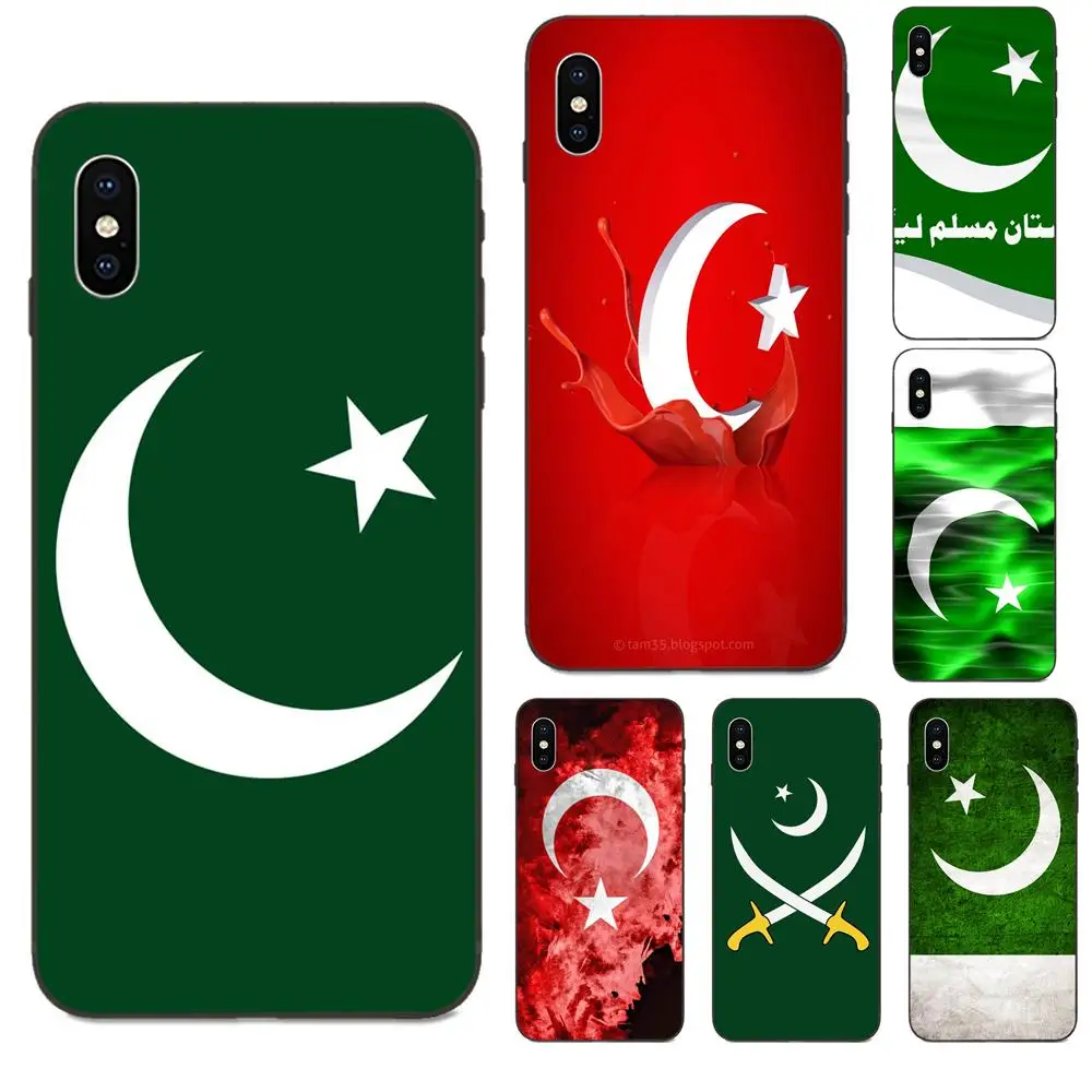 Оптом и в розницу Чехлы для мобильных телефонов с пакистанским флагом Apple iPhone 11 X XS
