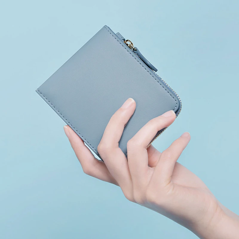 Xiaomi Youpin UREVO кожаные кошельки полный грианд натуральная мягкая Сумочка для женщин стильный компактный держатель для карт в подарок